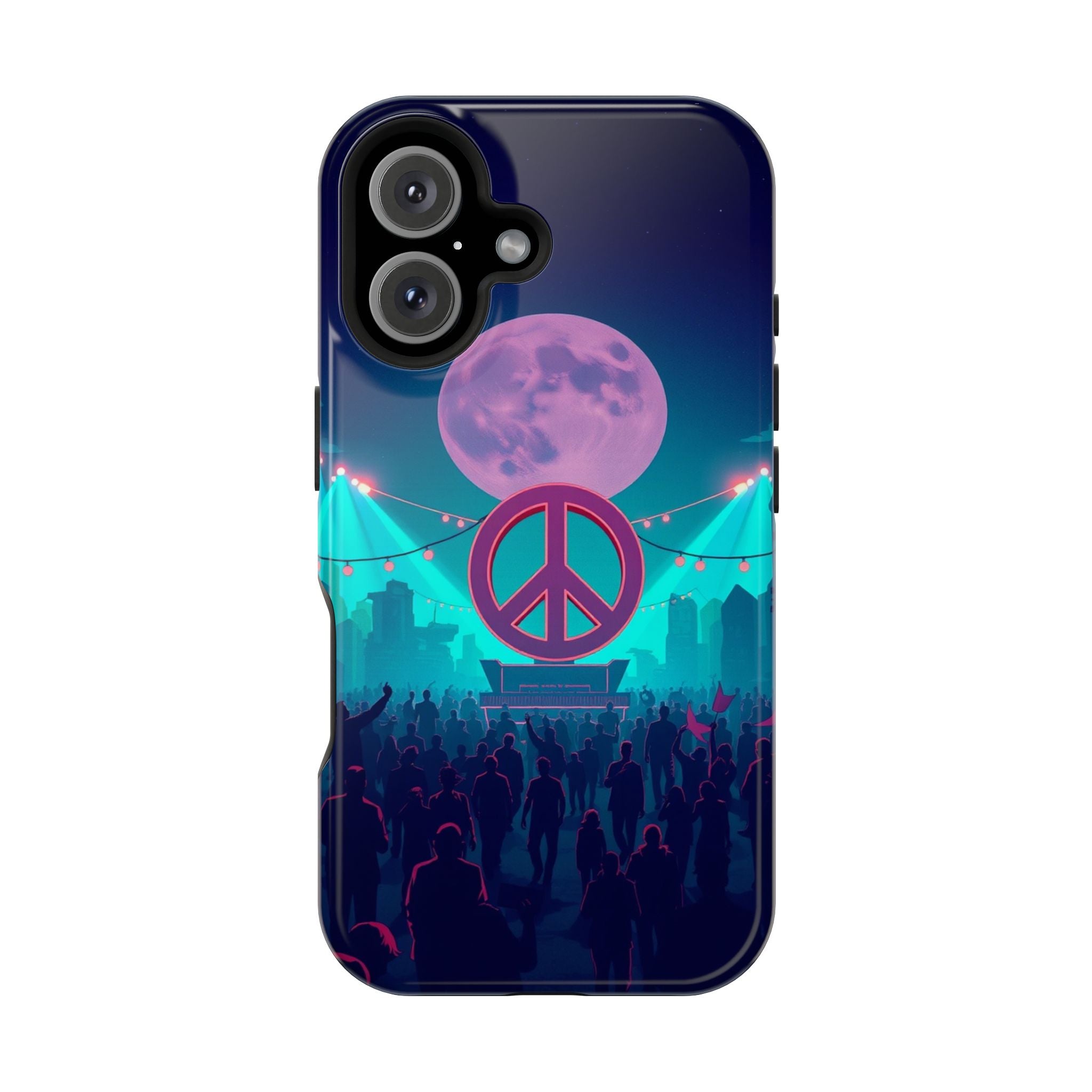 iPhone Woodstock Peace Mystic Art Bold Modern Everyday Snap Case · iPhone Case