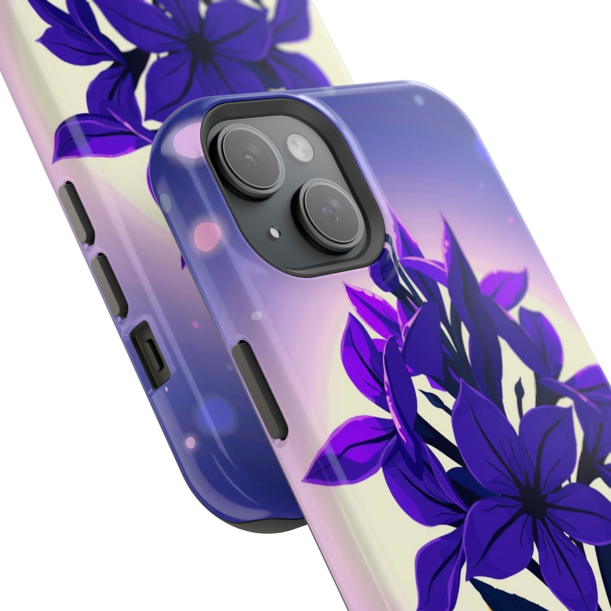 iPhone Floral Crown Mystic Art 13 Bold Modern Everyday Snap Case · iPhone Case