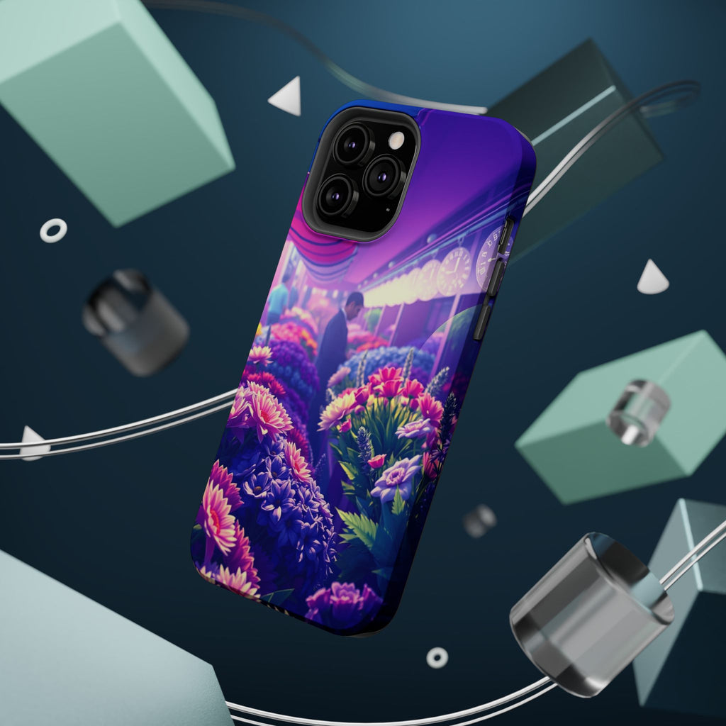 iPhone Flower Market Enchanted Art Bold Modern Everyday Snap Case · iPhone Case