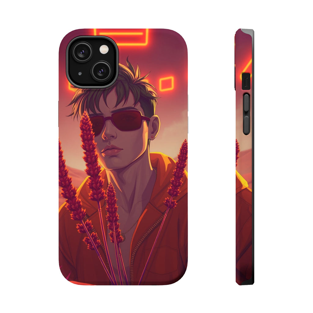 iPhone Lavender Haze Neon Cyberpunk Slim Everyday Designer Case · iPhone Case