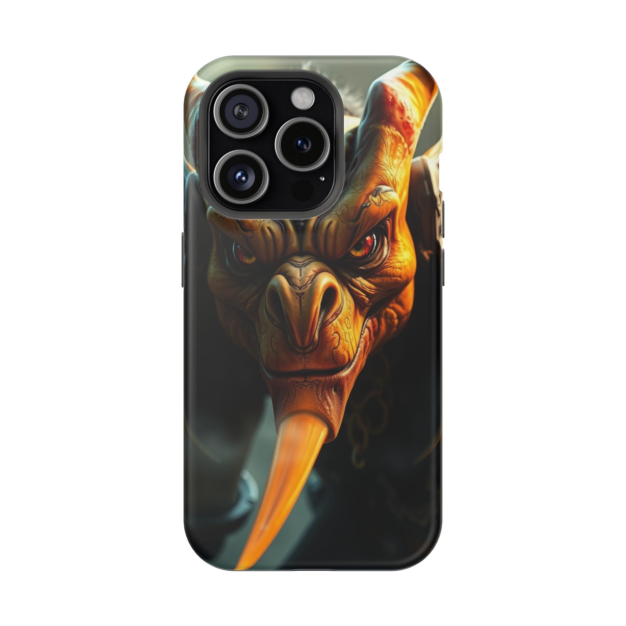 iPhone Mustard And Rust Goblin Mode Activated Slim Everyday Designer Case · iPho