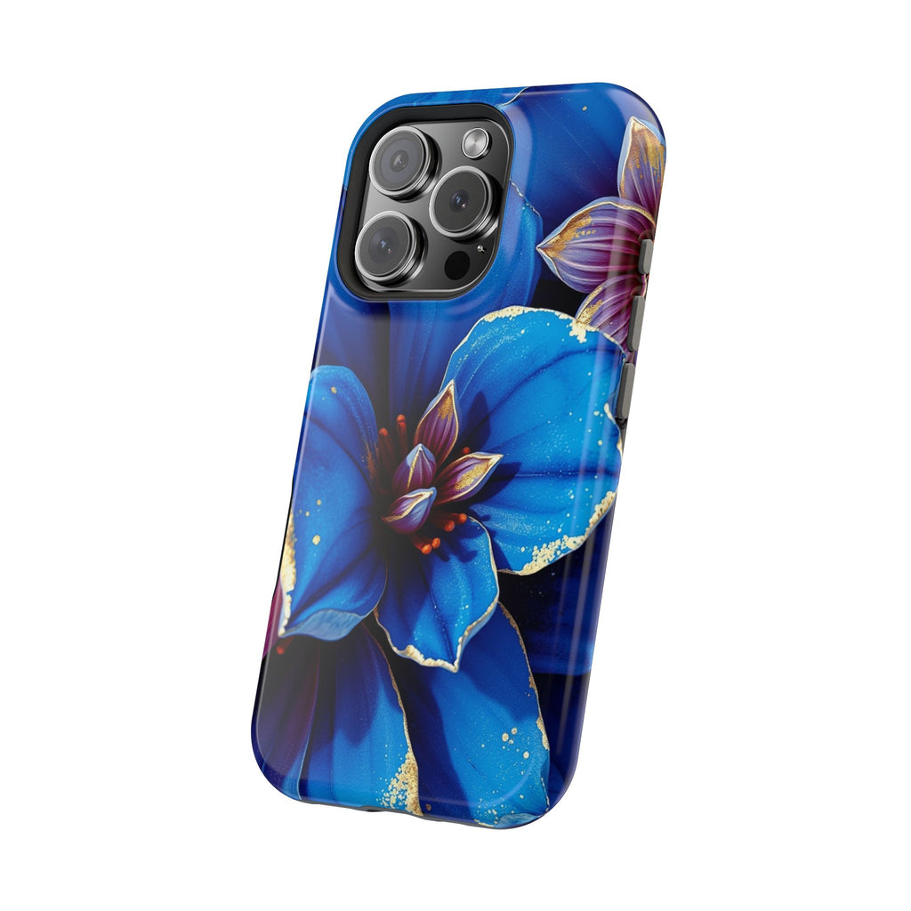 iPhone Floral Gold Foil Serene Design Slim Snap Case Ga · iPhone Case