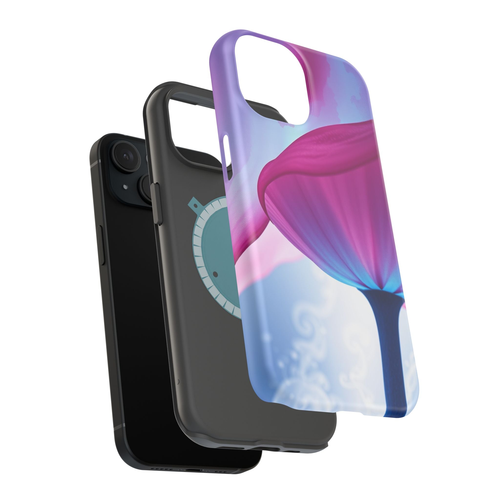 iPhone Petal Storm Vibrant Watercolor Slim Snap Case Ga · iPhone Case