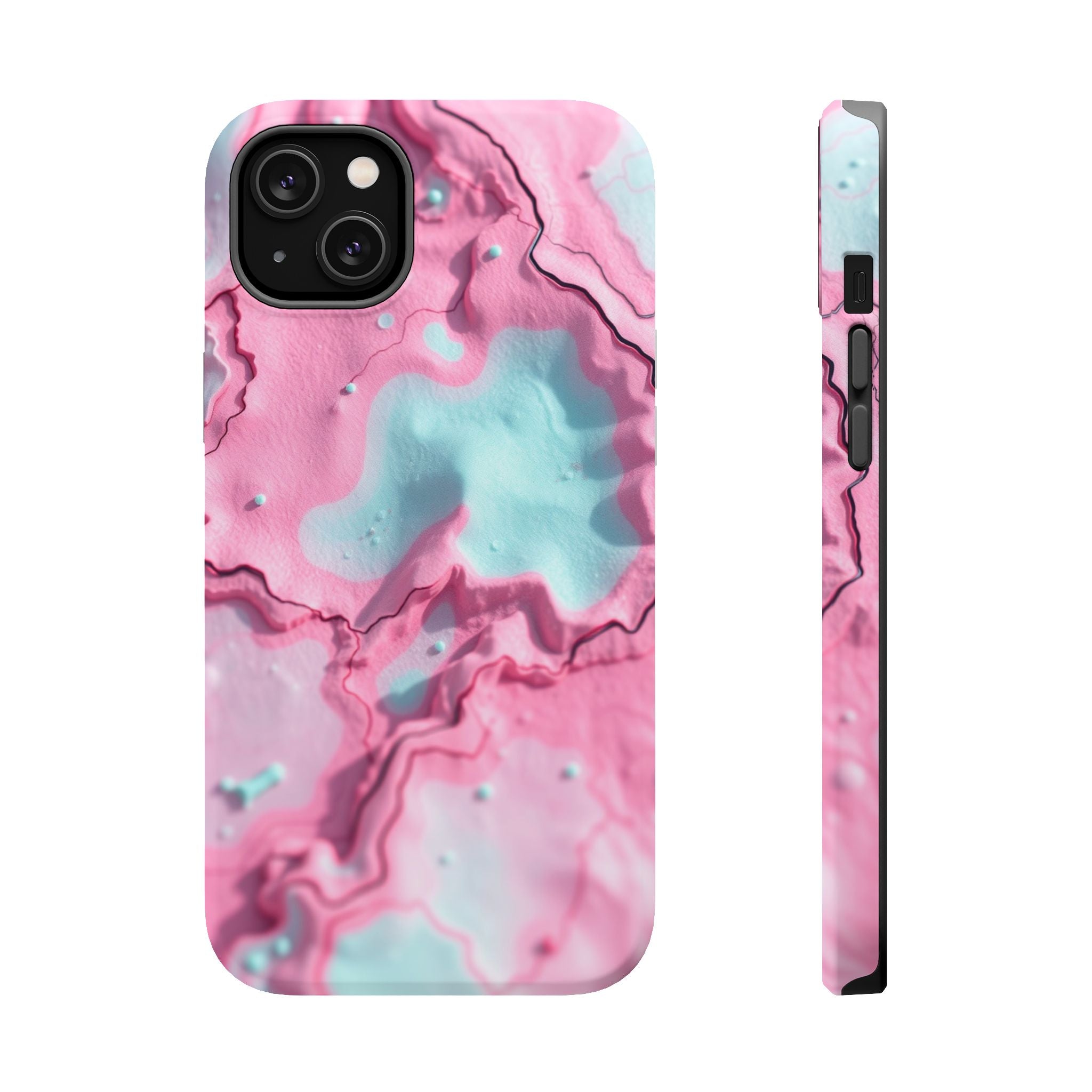iPhone Thermal Map Bold Art Slim Everyday Designer Case · iPhone Case Quiet Mood