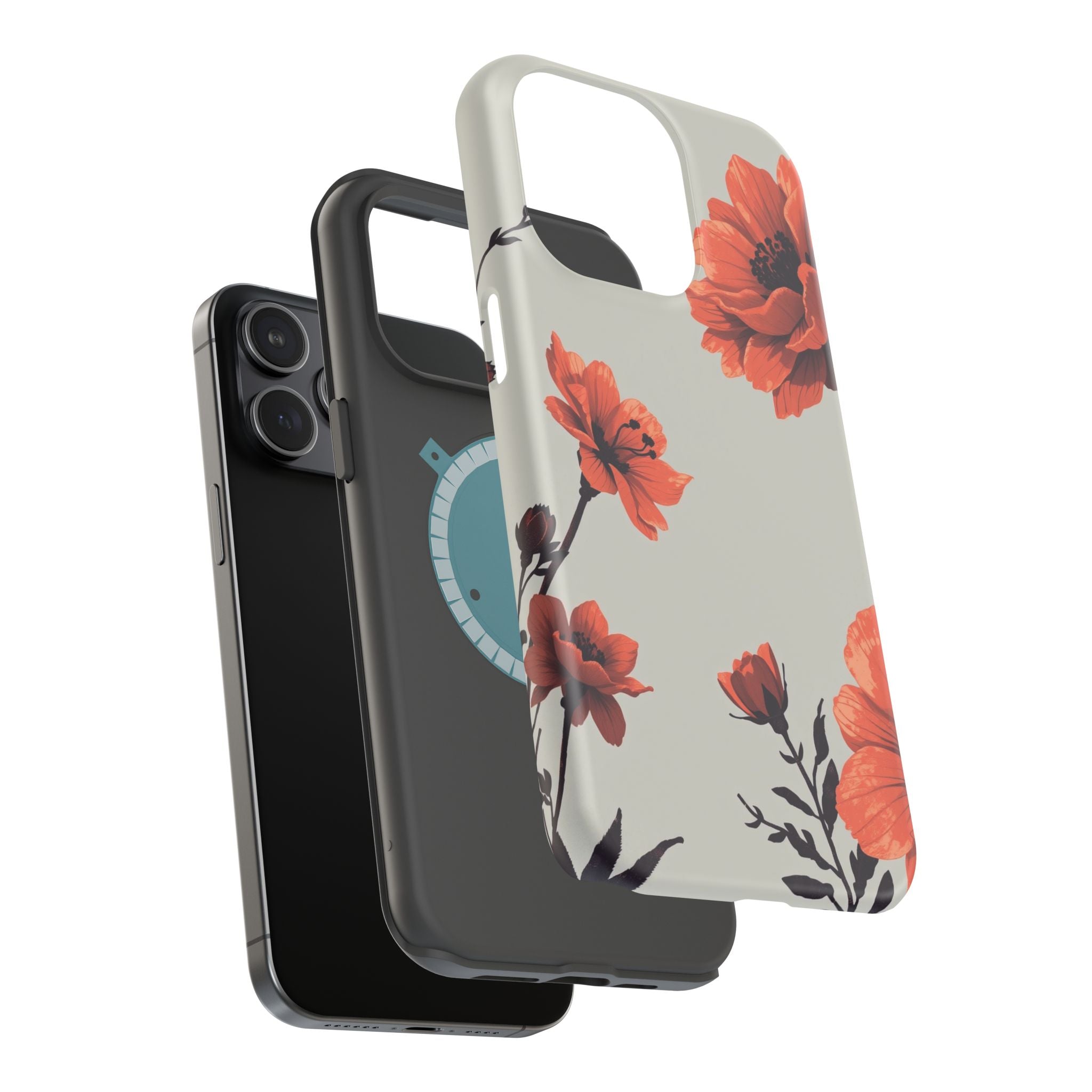 iPhone Dreamy Floral Ink Wash Design Slim Everyday iPhone 13 Designer · iPhone C