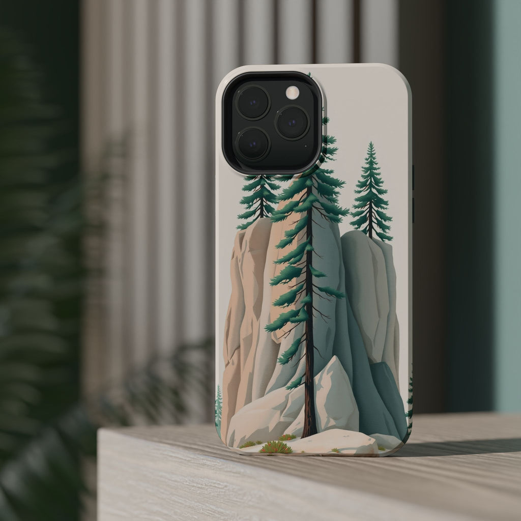 iPhone Pine Ridge Electric Art 17 Bold Modern Everyday Snap Case · iPhone Case