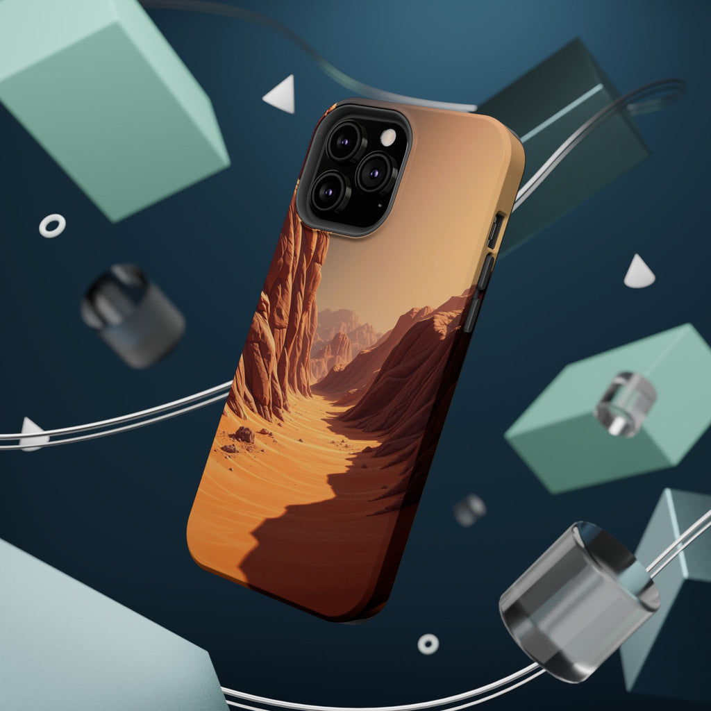 iPhone Burnt Orange And Sand Valley Floor Slim iPhone 20 Everyday · iPhone Case