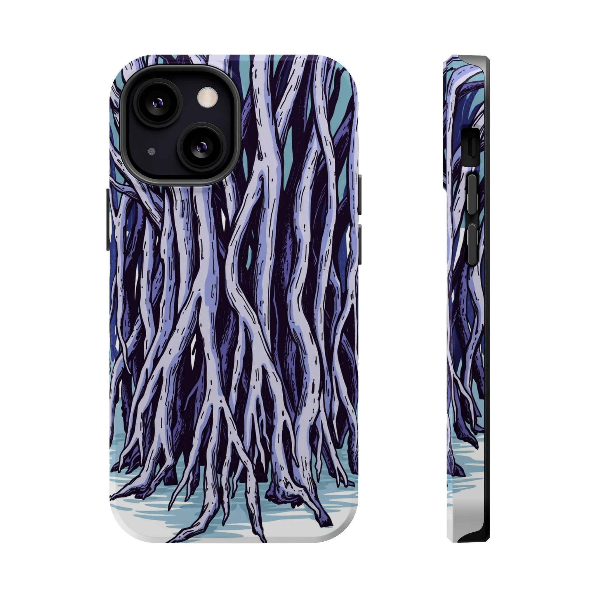 iPhone Earthy Mangrove Roots Design Slim Everyday Designer Case · iPhone Case