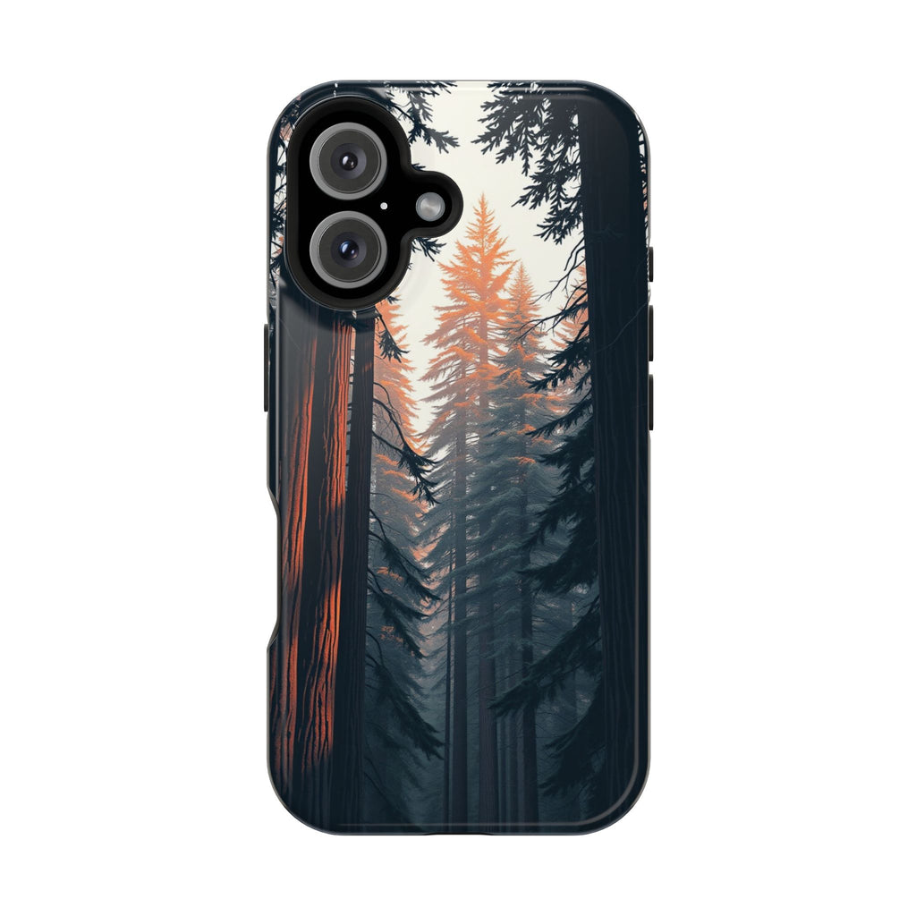 iPhone Redwood Forest Bold Art 18 Bold Modern Everyday Snap Case · iPhone Case