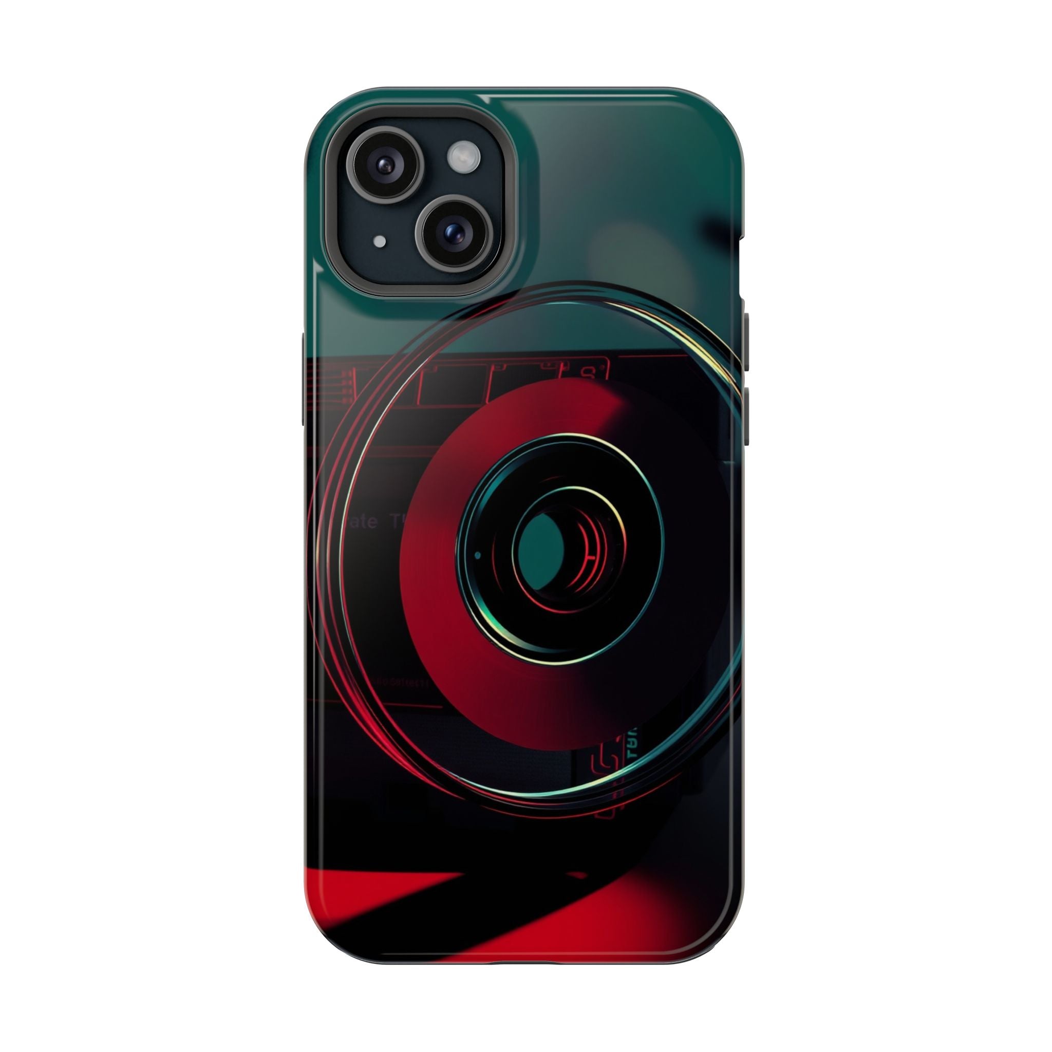 iPhone Vibrant Cassette Tape Rewind Design Slim Everyday Designer Case · iPhone