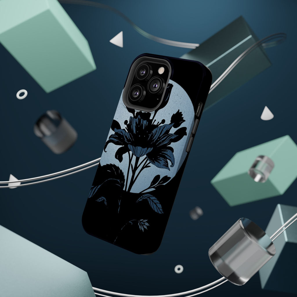 iPhone Radiant Floral Silhouette Design Slim Everyday Designer Case · iPhone Cas