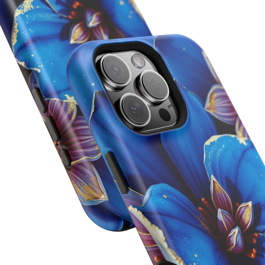 iPhone Floral Gold Foil Serene Design Slim Snap Case Ga · iPhone Case