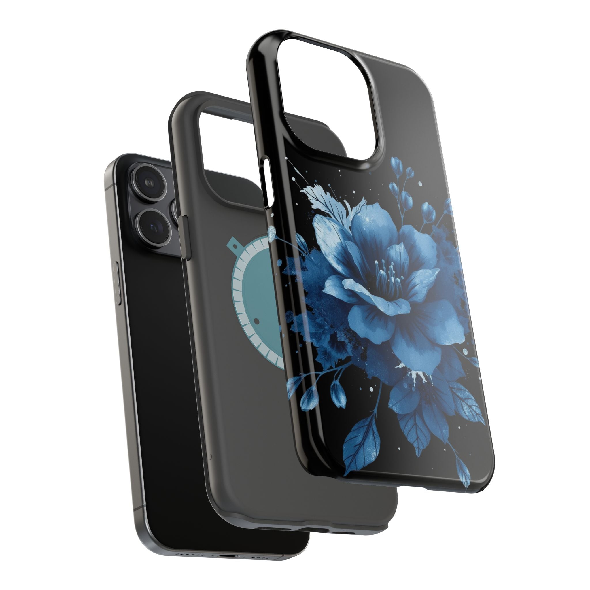 iPhone Serene Floral Watercolor Splash Design Slim Everyday Designer · iPhone Ca
