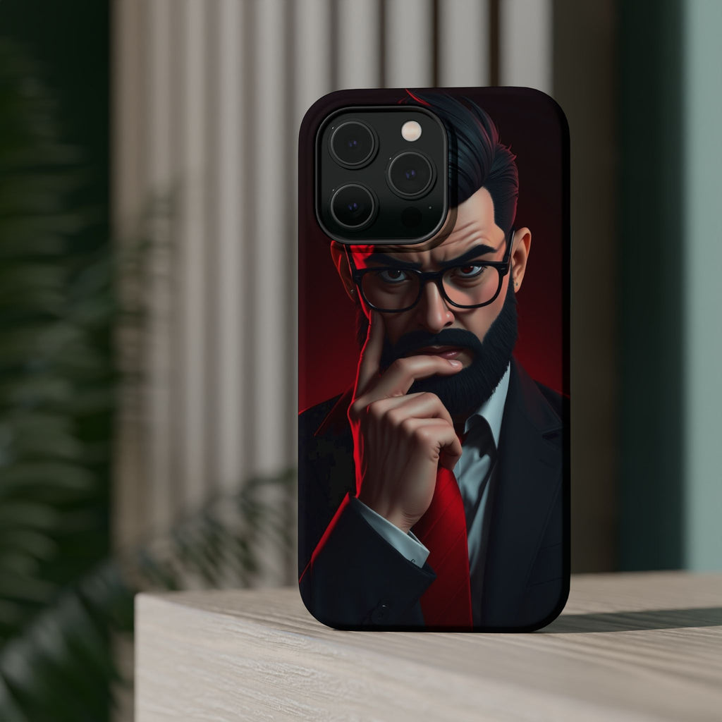 iPhone Vibrant Professional Overthinker Design Soft Finish Everyday Case · iPhon