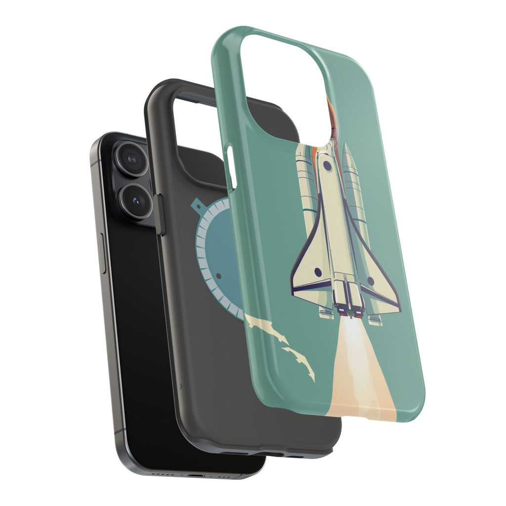 iPhone Retro Space Shuttle Cinematic Art Slim Everyday Designer Case · iPhone Ca