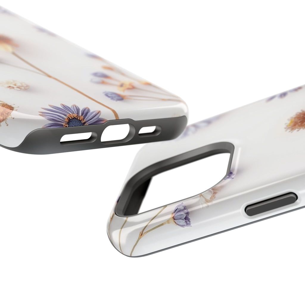 iPhone Dried Flower Flat Lay Bold Art Slim Everyday Designer Case · iPhone Case