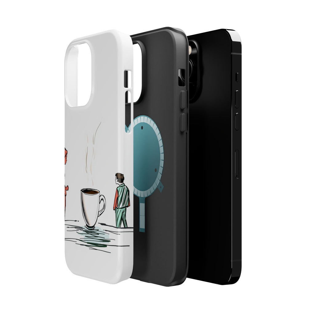 iPhone Coffee Before People Mystic Art Slim Everyday Designer Case · iPhone Case