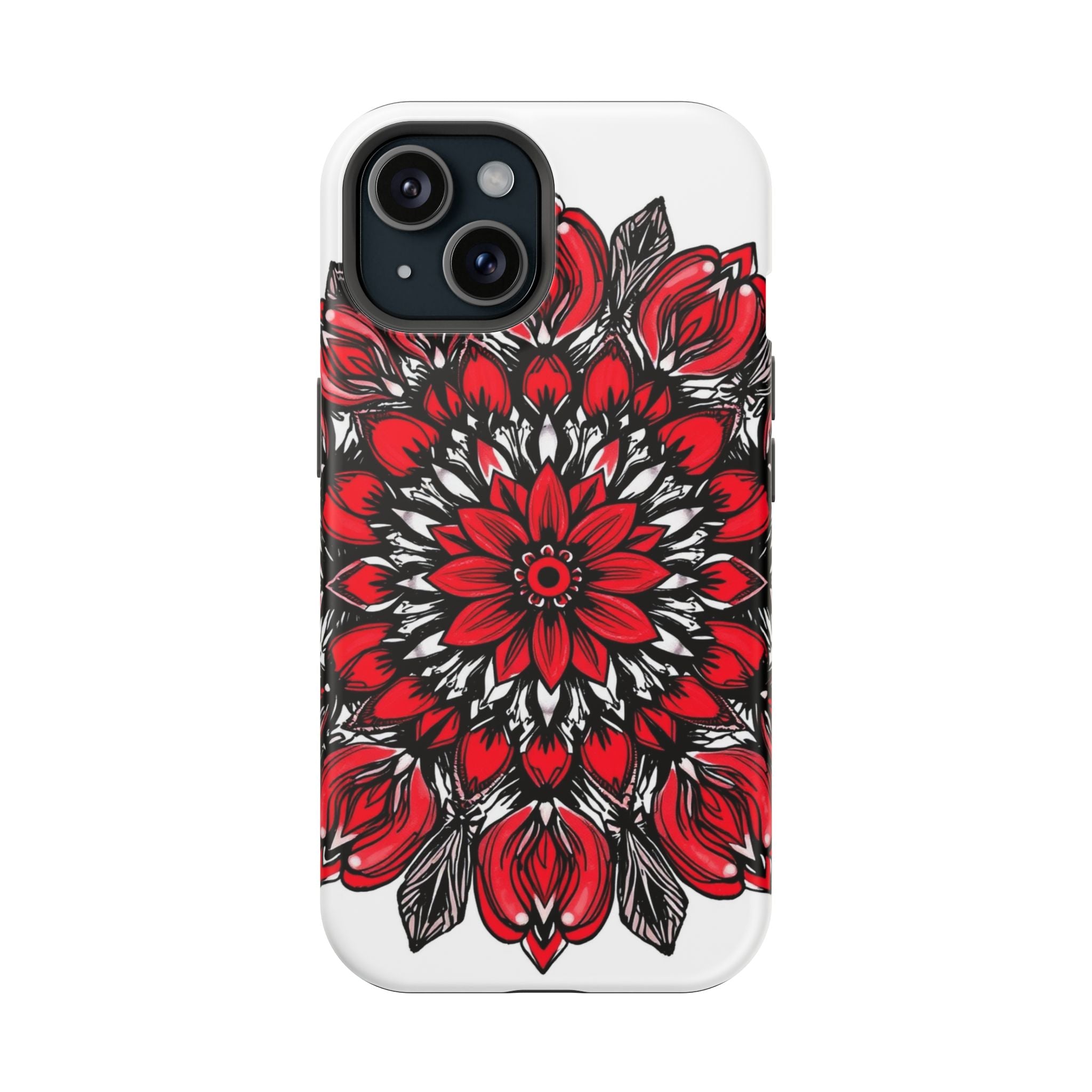 iPhone Floral Mandala Hand-Drawn Sketch Slim Everyday iPhone Designer · iPhone C