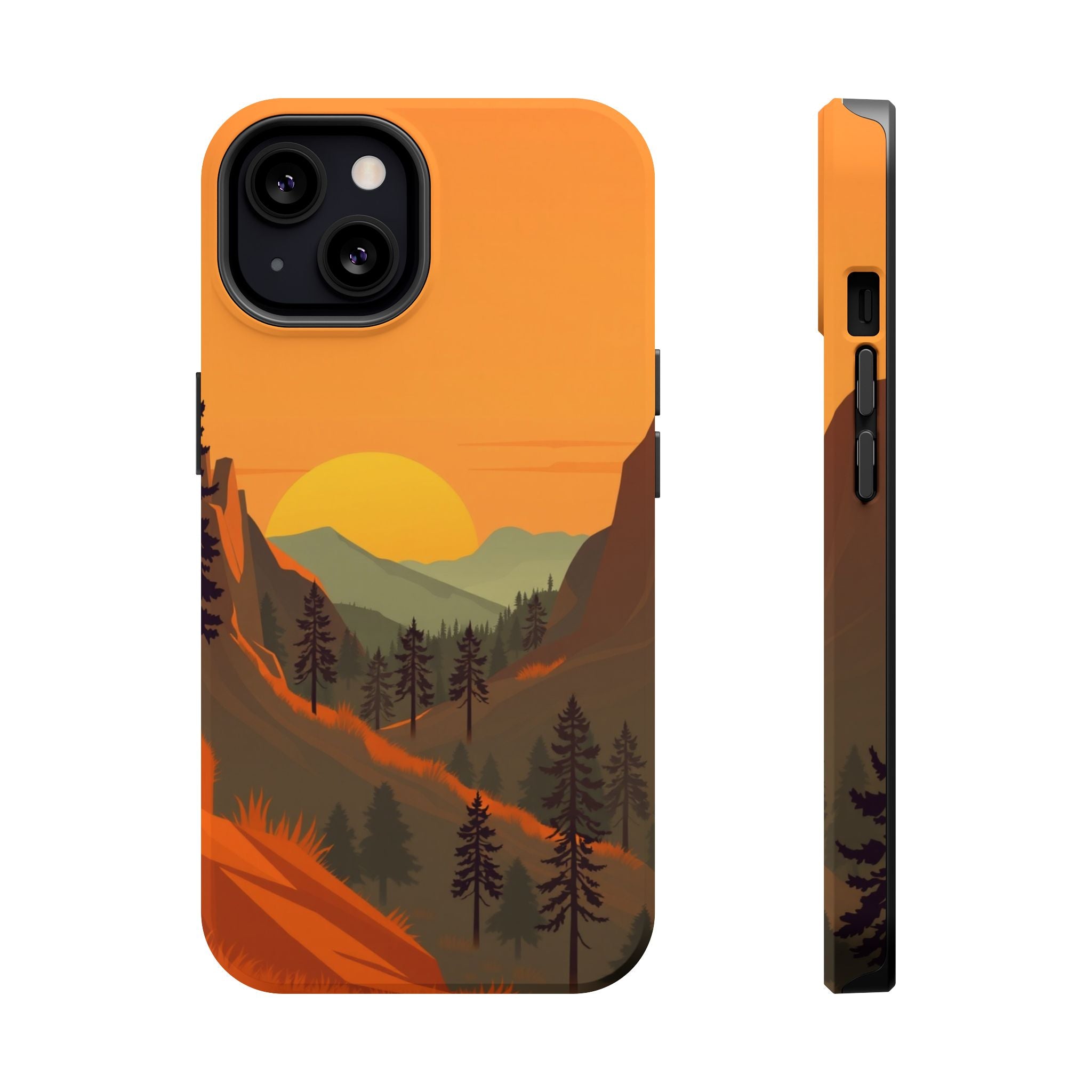 iPhone Pine Ridge Earthy Design Slim Everyday Designer Case · iPhone Case