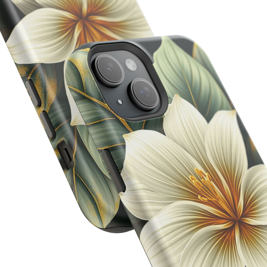 iPhone Radiant Tropical Bloom Design Slim Everyday Designer Case · iPhone Case