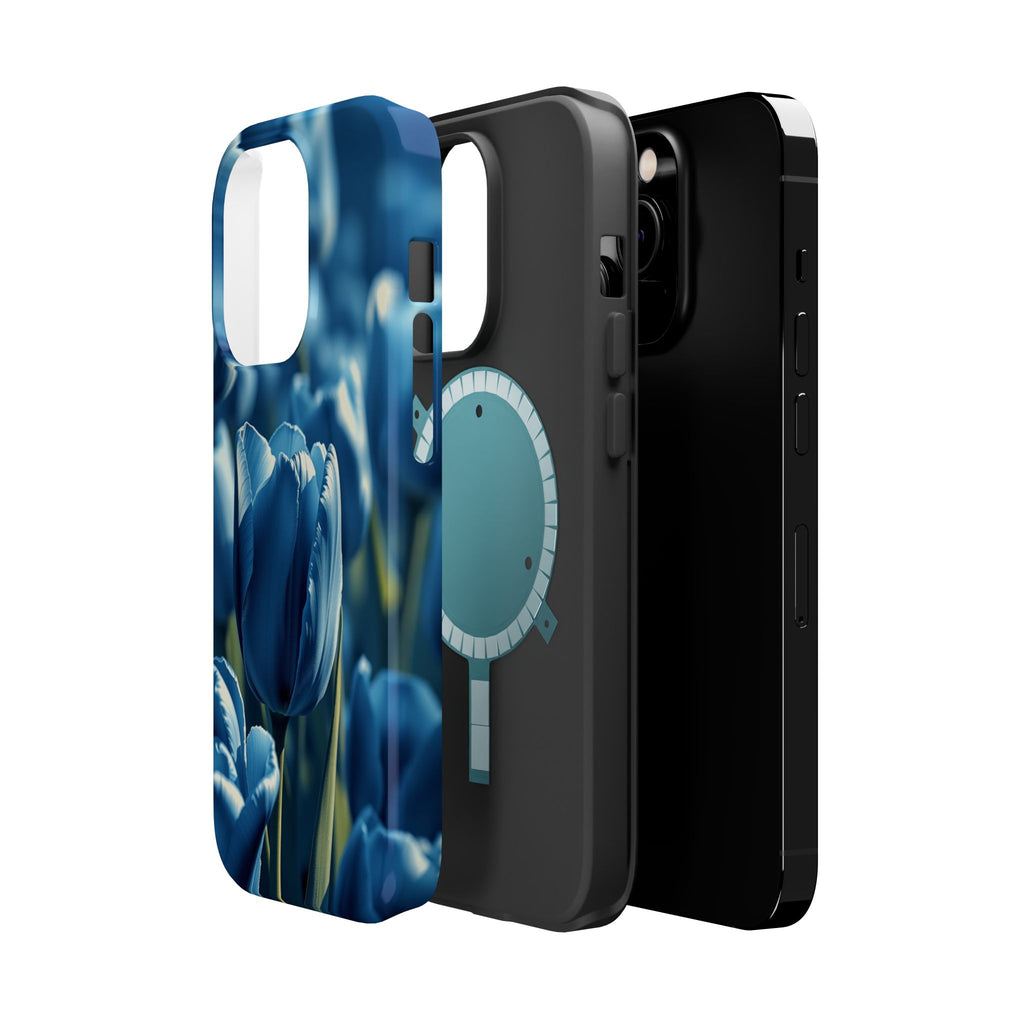 iPhone Tulip Row Oil Painting Impressionist Slim iPhone Everyday · iPhone Case