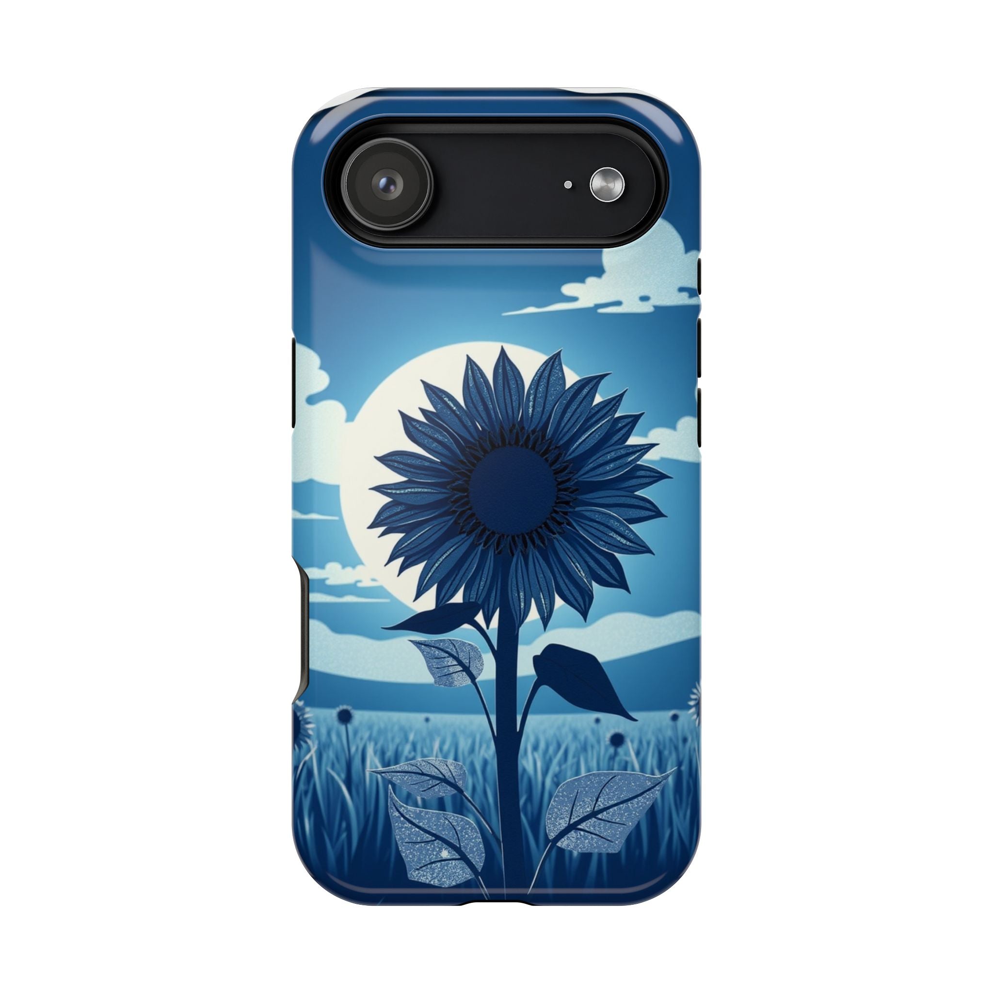 iPhone Sunflower Prairie Paper Cut Art Slim Everyday Designer Case · iPhone Case