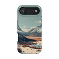 iPhone Serene Tundra Expanse Design Slim Everyday Designer Case · iPhone Case