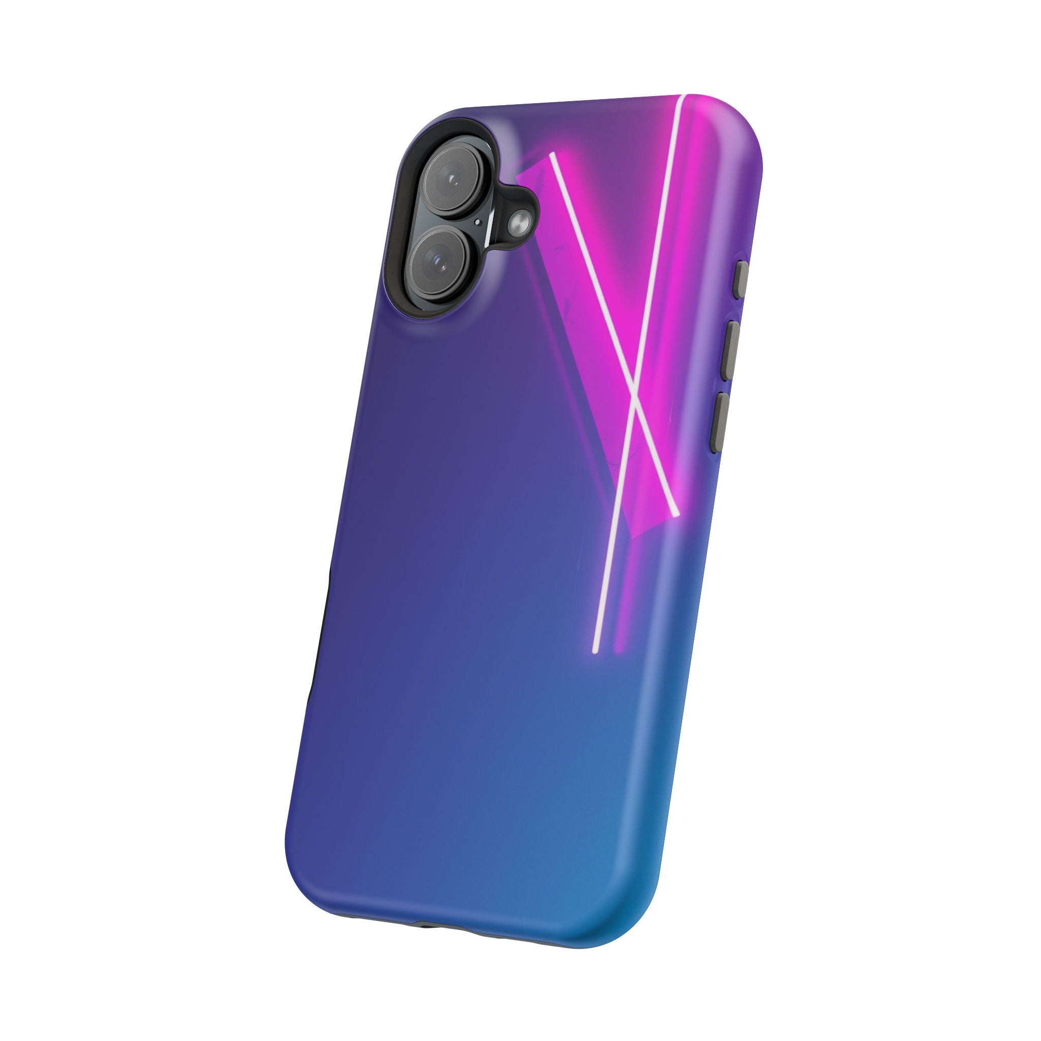 iPhone 1990s Geometric Neon Electric Art Slim Everyday Designer Case · iPhone Ca