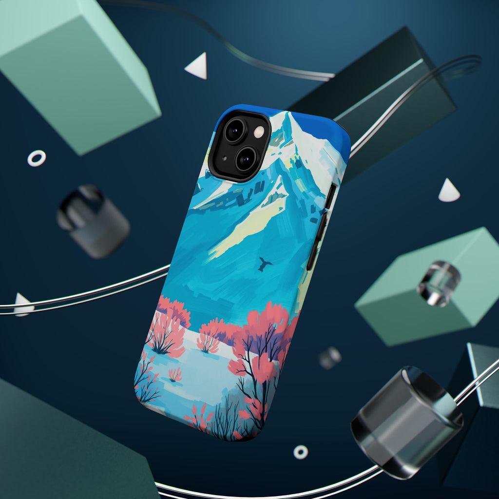 iPhone Snow Field Electric Art Slim Everyday Designer Case · iPhone Case