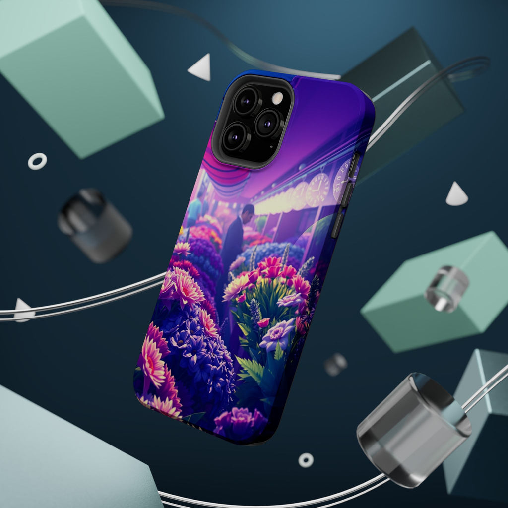 iPhone Flower Market Enchanted Art Bold Modern Everyday Snap Case · iPhone Case