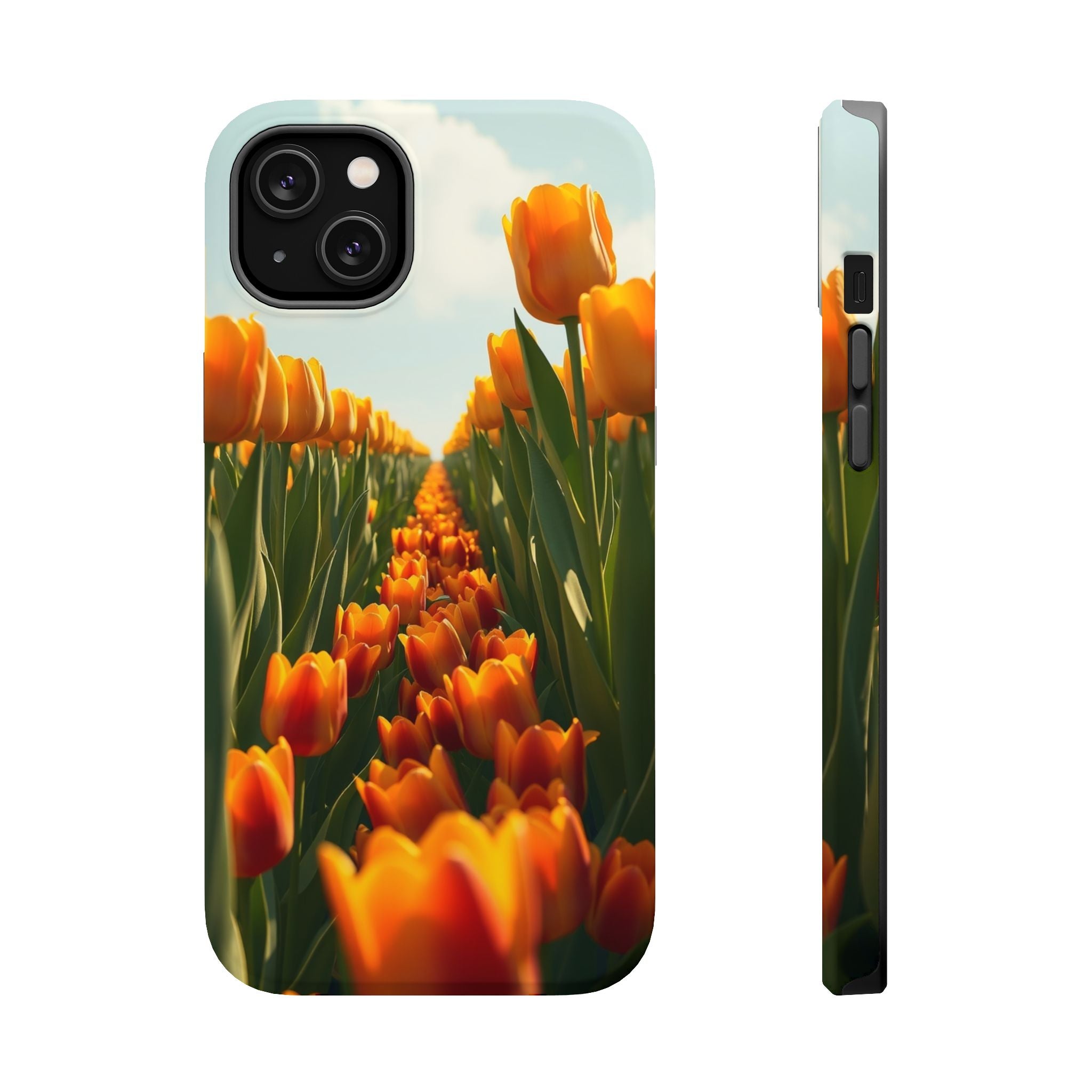 iPhone Tulip Row Radiant Design Slim Everyday Designer Case · iPhone Case