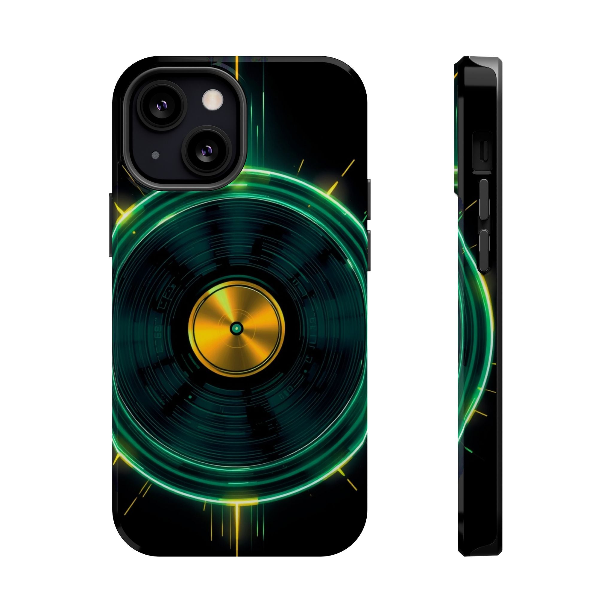iPhone Dreamy Record Vinyl Spin Design Slim Everyday Designer Case · iPhone Case