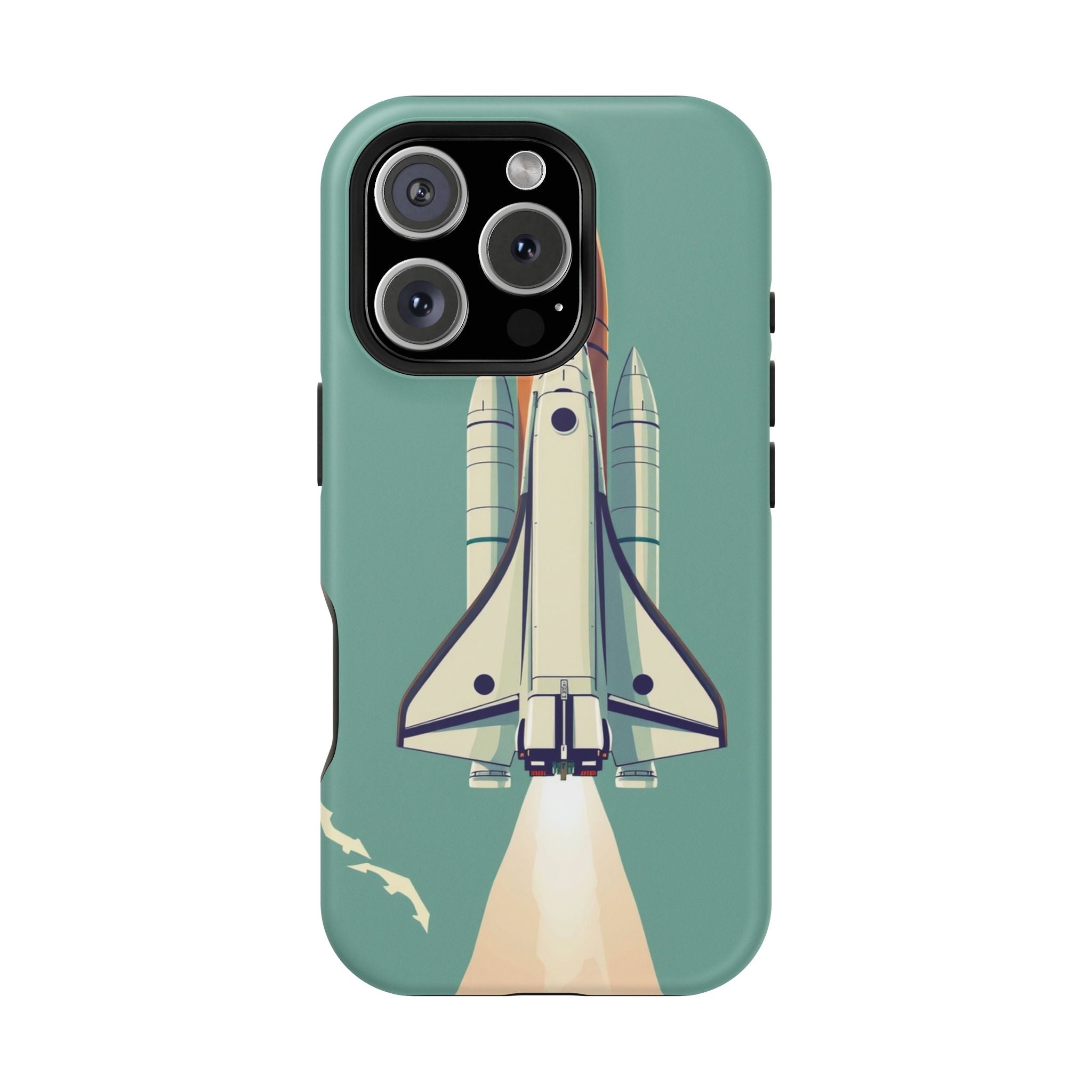 iPhone Retro Space Shuttle Cinematic Art Slim Everyday Designer Case · iPhone Ca