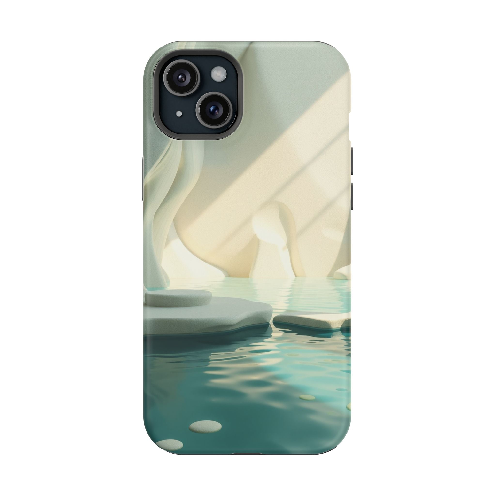 iPhone Tidal Pool 3D Digital Slim Everyday Designer Case · iPhone Case
