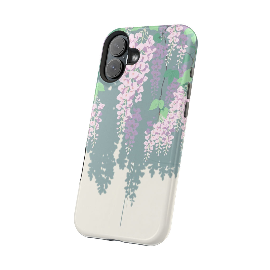 iPhone Dreamy Wisteria Cascade Design Slim Everyday Designer Case · iPhone Case