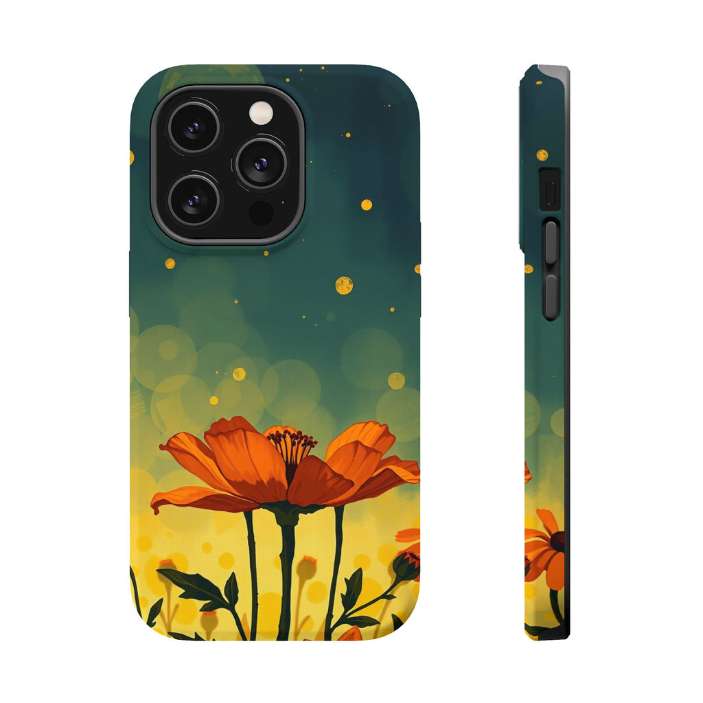 iPhone Mustard And Rust Night Bloomer Slim Everyday Designer Case · iPhone Case