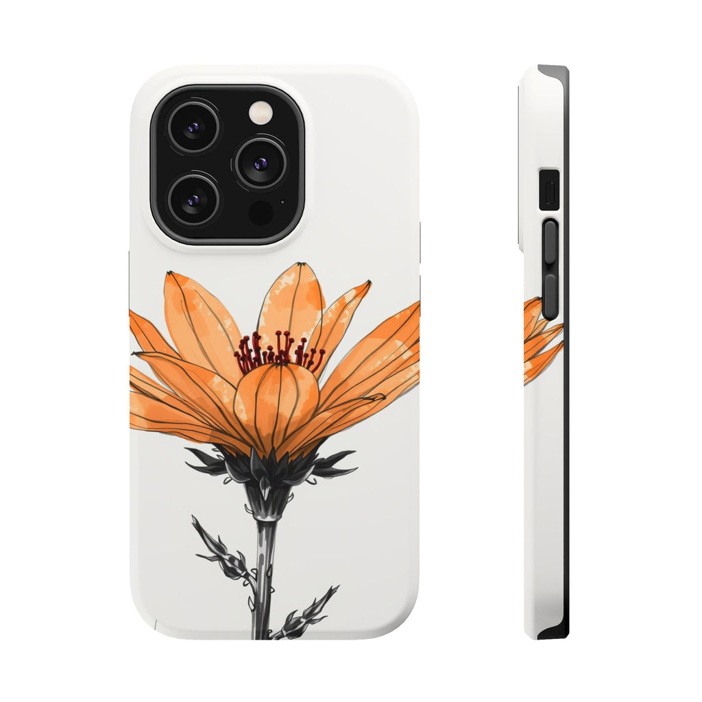 iPhone Earthy Desert Flower Design Bold Modern Everyday Snap Case · iPhone Case