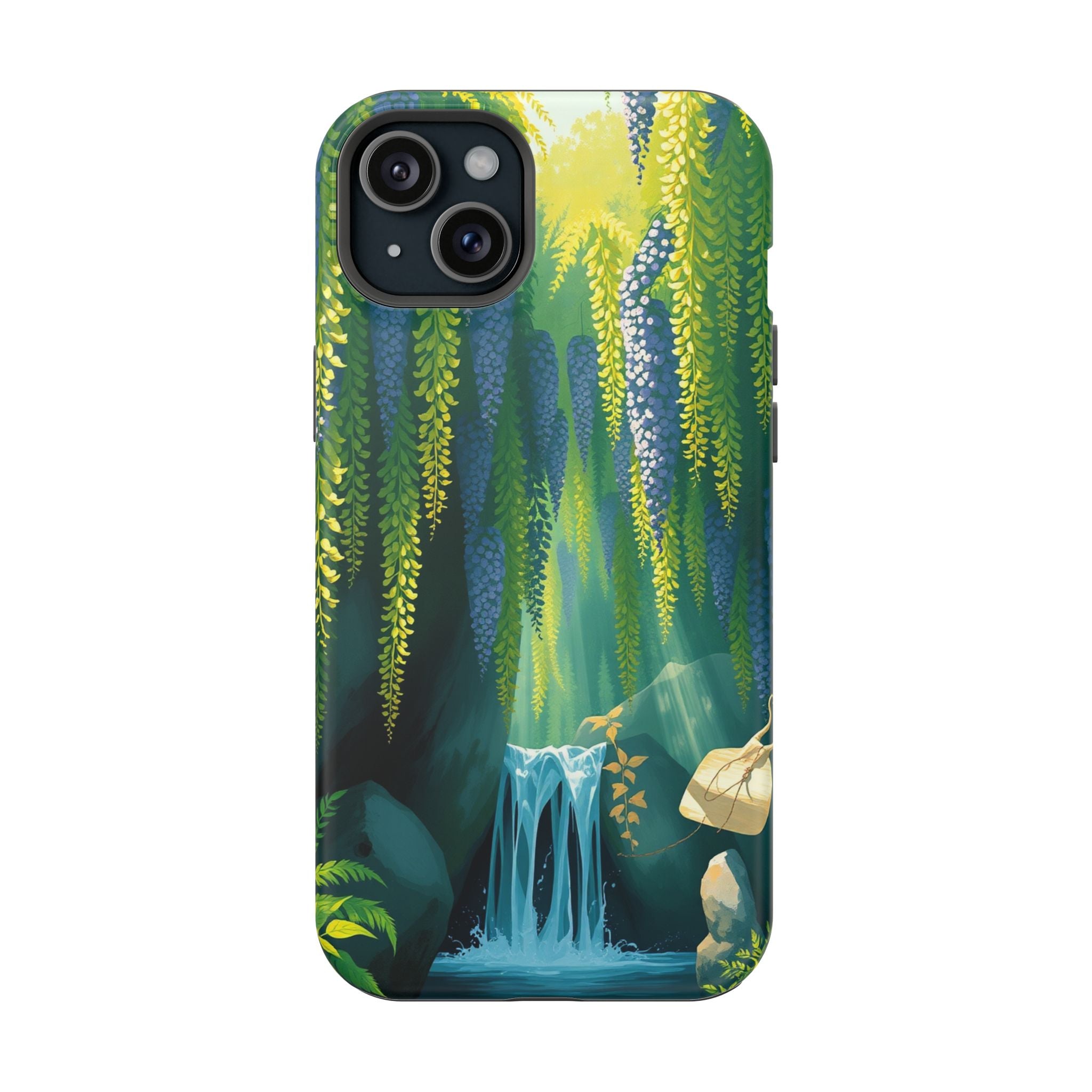 iPhone Wisteria Cascade Mystic Art Bold Modern Everyday Snap Case · iPhone Case