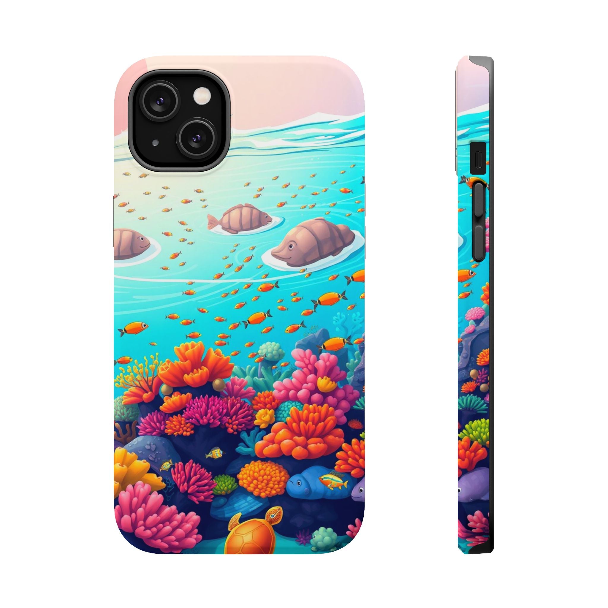 iPhone Coral Reef Panorama Kids Fun Phone Case Gift Slim Snap Case · iPhone Case