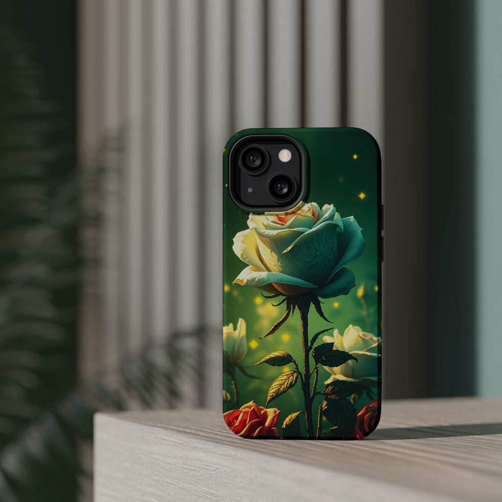 iPhone Earthy Rose Garden Design Bold Modern Everyday Snap Case · iPhone Case