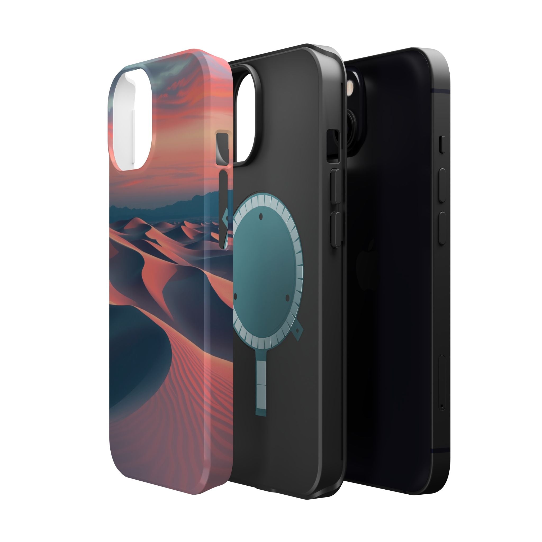 iPhone Sand Dunes at Dusk Oil Painting Impressionist iPhone Slim · iPhone Case