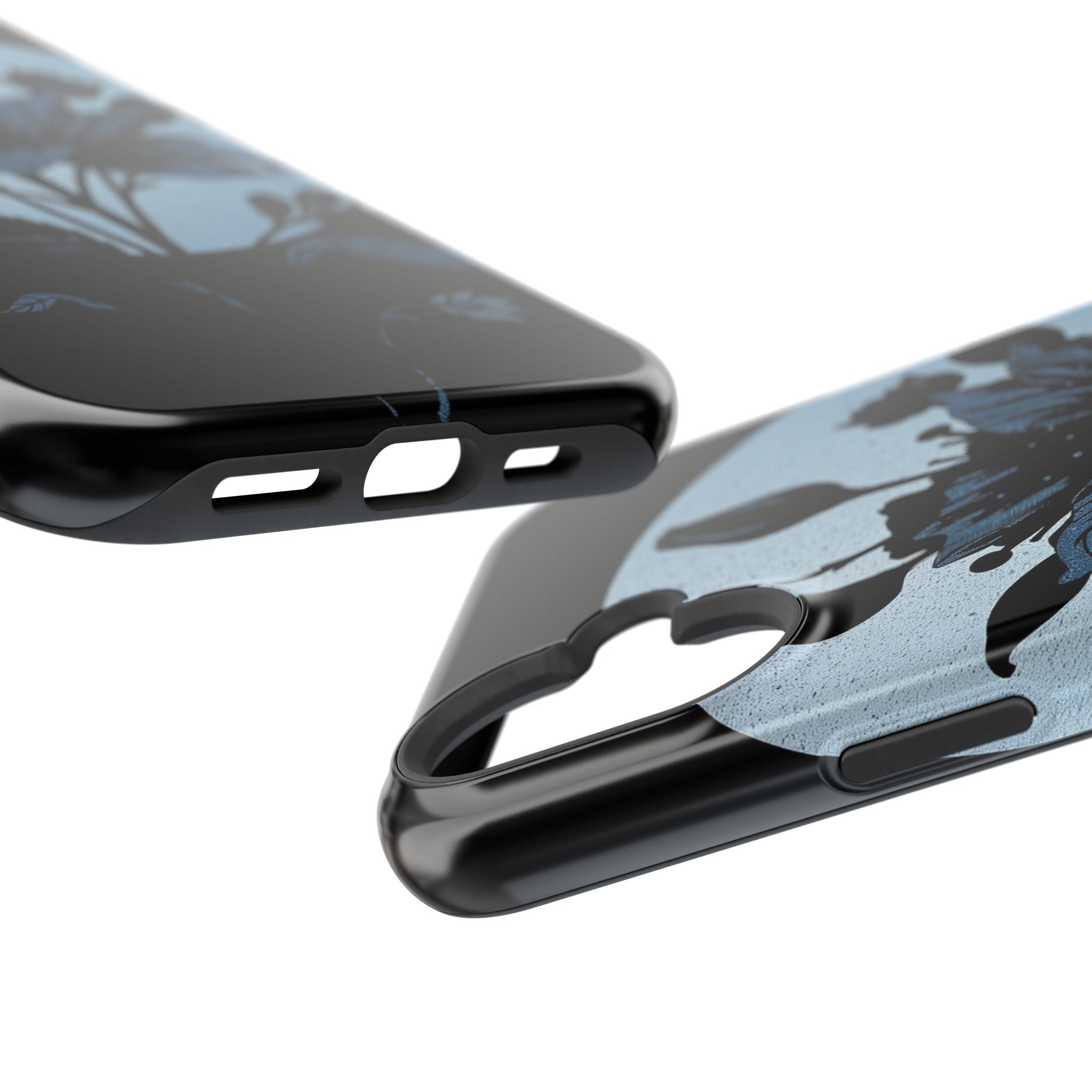 iPhone Radiant Floral Silhouette Design Slim Everyday Designer Case · iPhone Cas