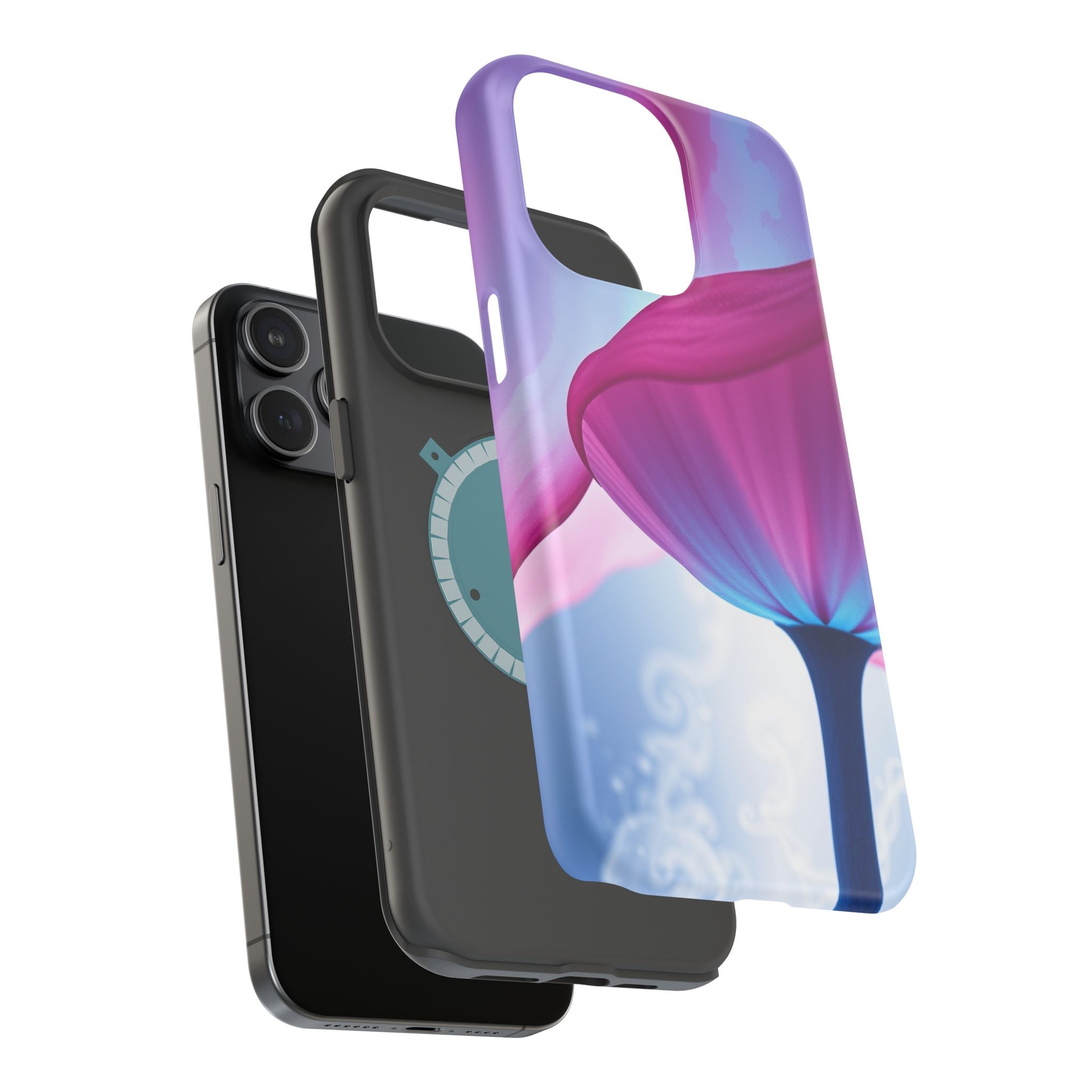 iPhone Petal Storm Vibrant Watercolor Slim Snap Case Ga · iPhone Case
