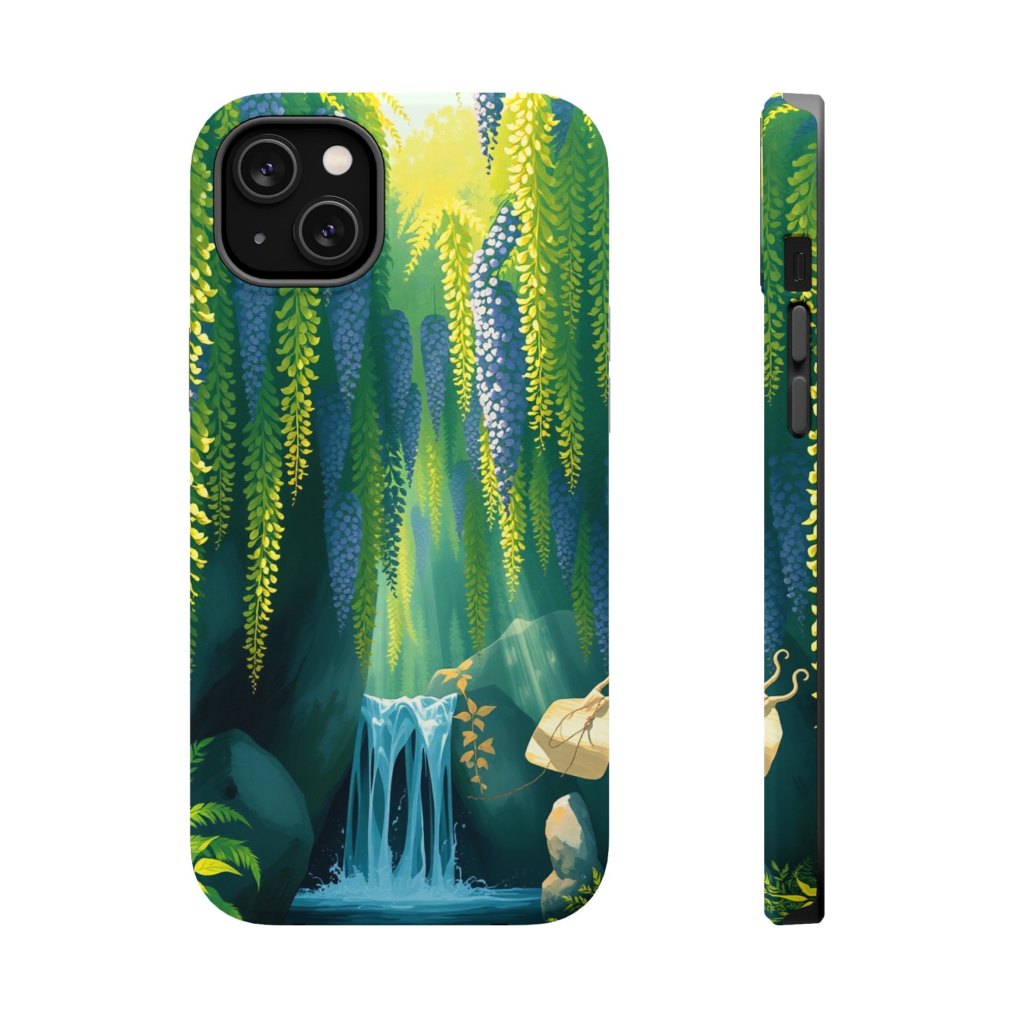 iPhone Wisteria Cascade Mystic Art Bold Modern Everyday Snap Case · iPhone Case