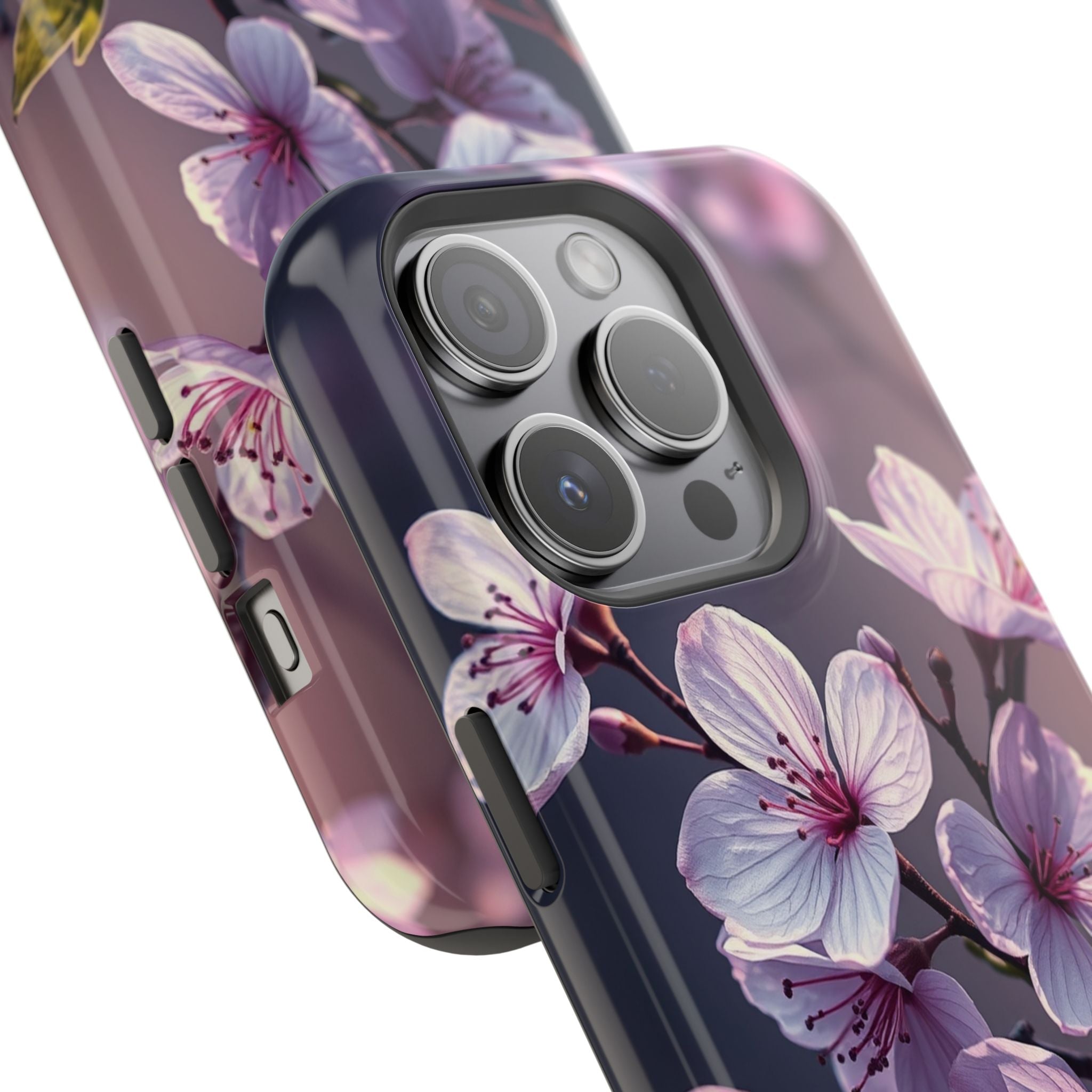 iPhone Cherry Blossom Enchanted Art Artistic Everyday Cas Slim Snap Case · iPhon