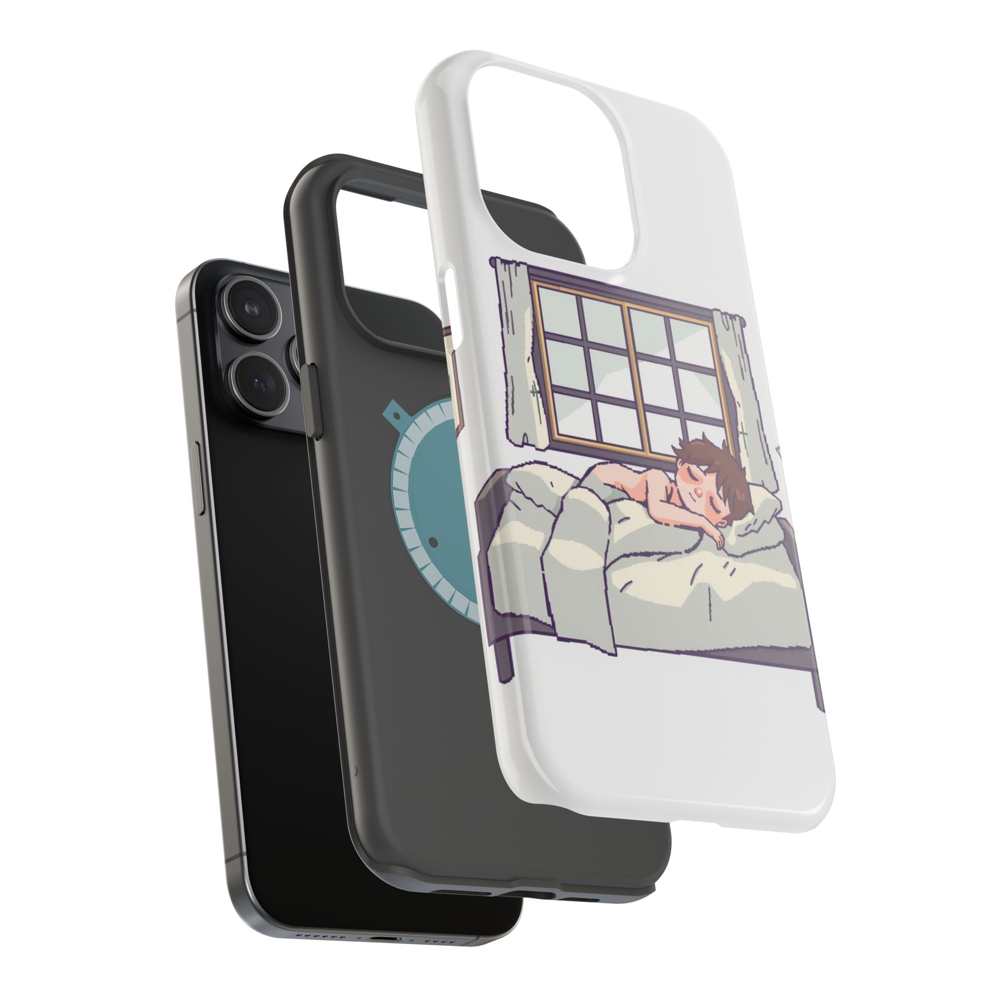 iPhone Do Not Disturb: Napping Bold Art Slim Everyday Designer Case · iPhone Cas