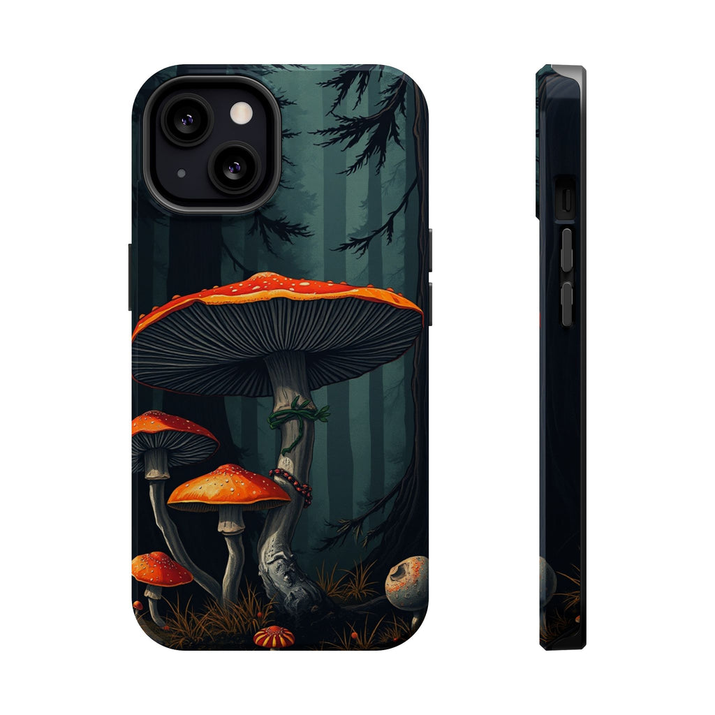 iPhone Mushroom Forest Dark Academia Slim Everyday Designer Case · iPhone Case