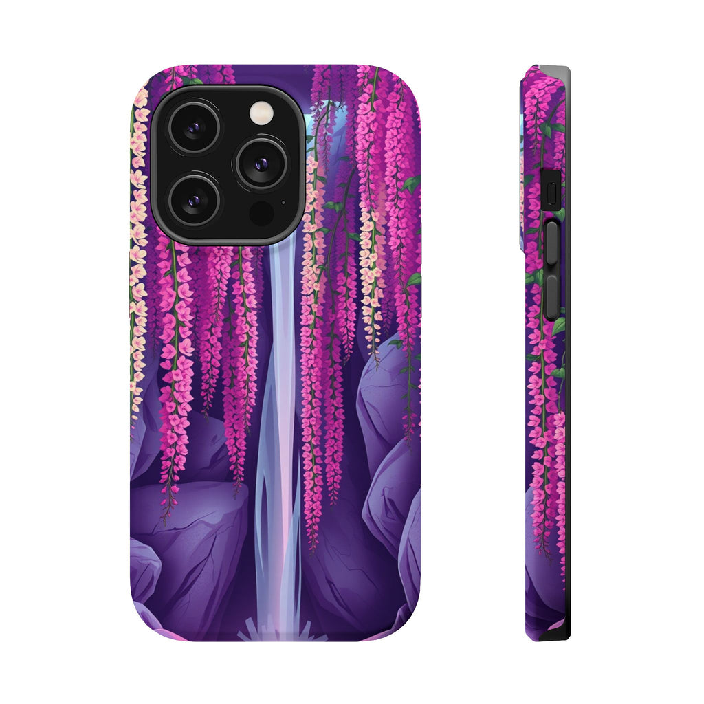 iPhone Rose Pink And Cream Wisteria Cascade Slim iPhone Everyday · iPhone Case