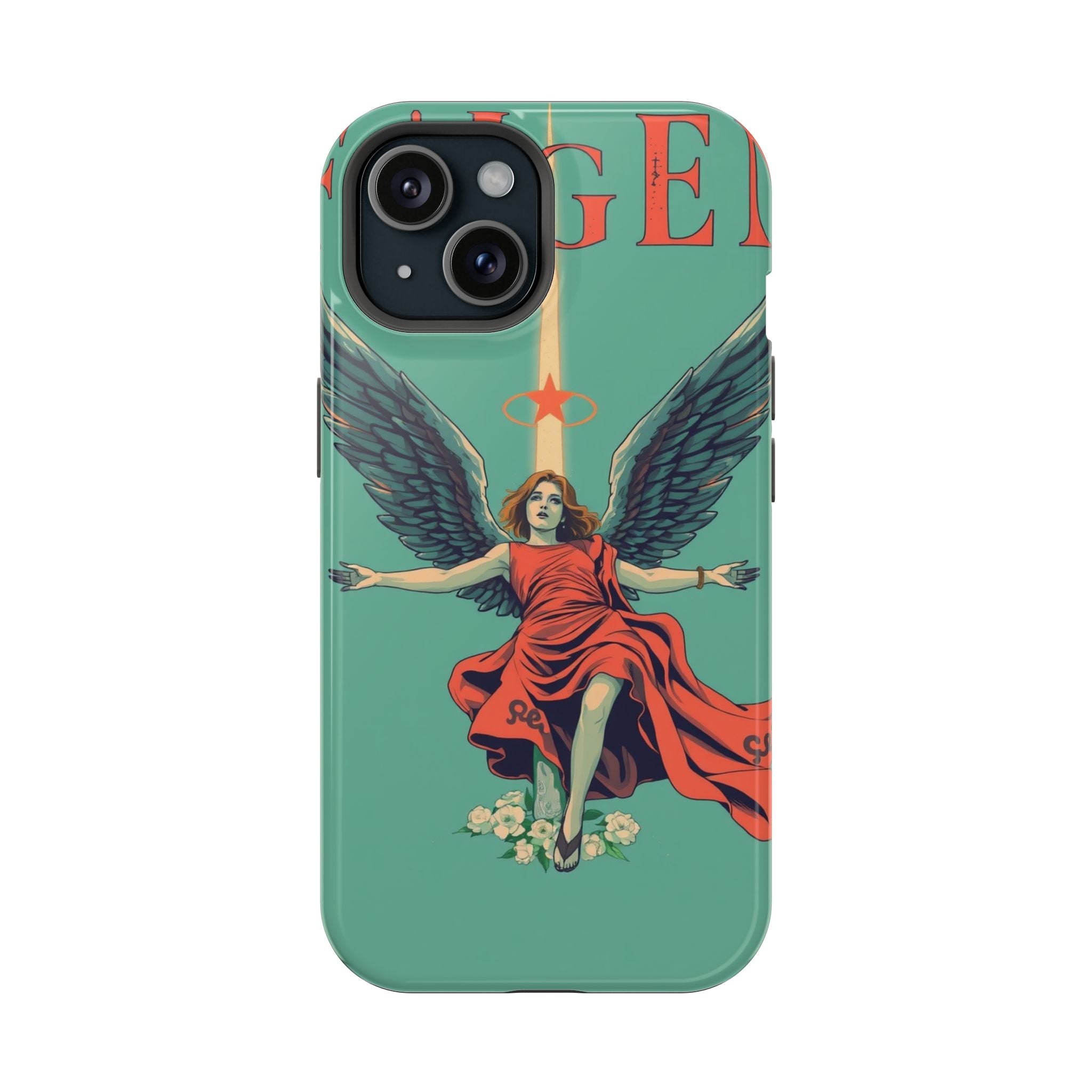 iPhone Radiant Fallen Angel Design Bold Modern Everyday Snap Case · iPhone Case