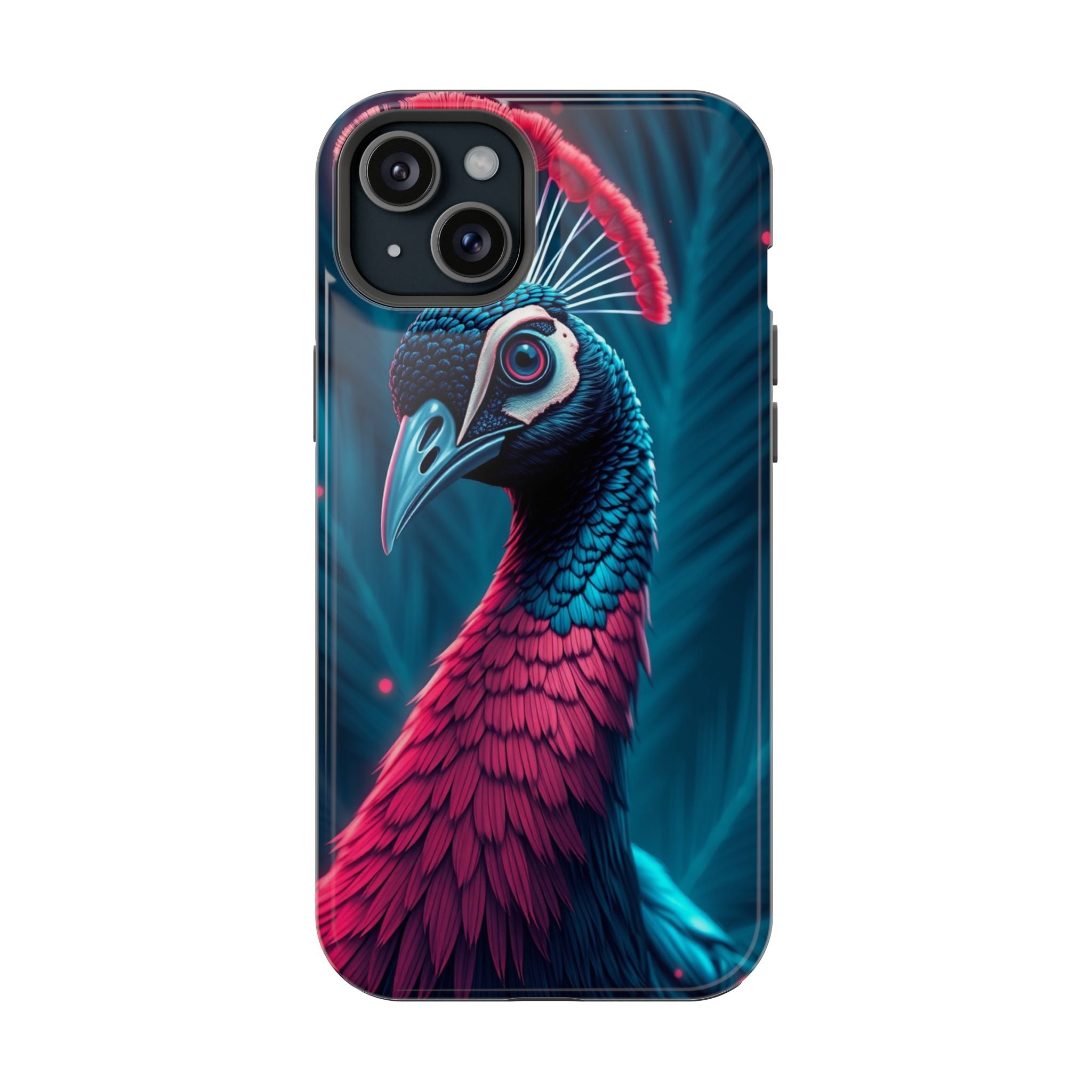 iPhone Nouveau Peacock Electric Art Slim Everyday Designer Case · iPhone Case